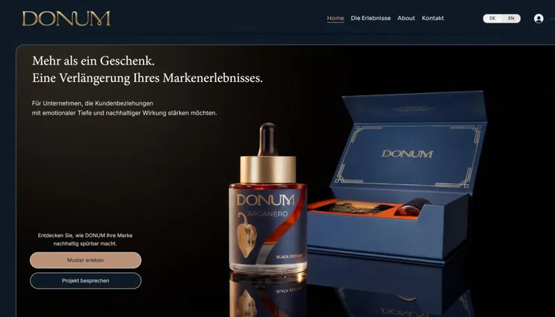 Startseite von donumaustria.com